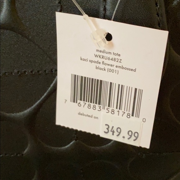 Kade♠️Spade Medium Tote Kaci Spade Flowers💐 - Picture 9 of 9